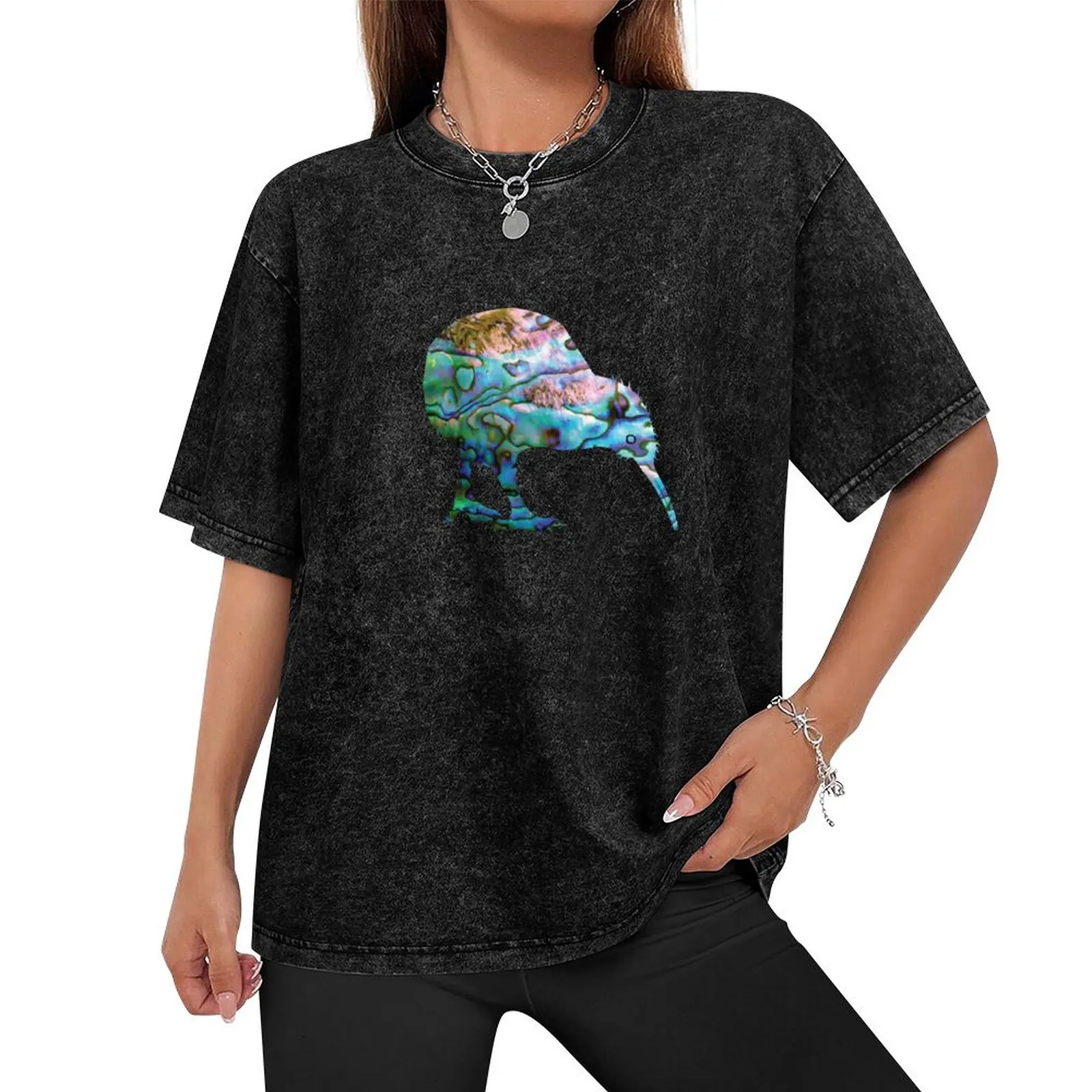 NEW ZEALAND PAUA KIWI BIRD T-Shirt graphic tee shirt summer shirt anime t shirts boys whites mens designer t shirt