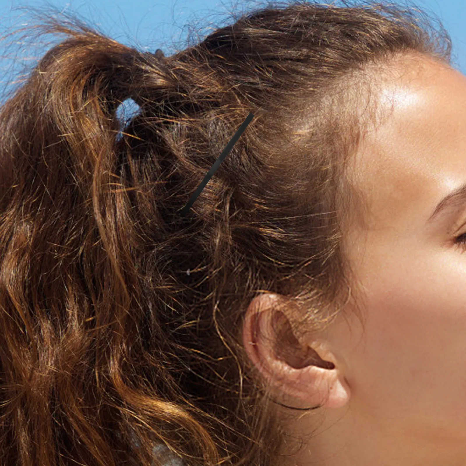 

100 шт. черных изогнутых металлических заколок-невидимок Jumbo, нескользящие боковые зажимы для челки и причесок, для густых волос, для женщин