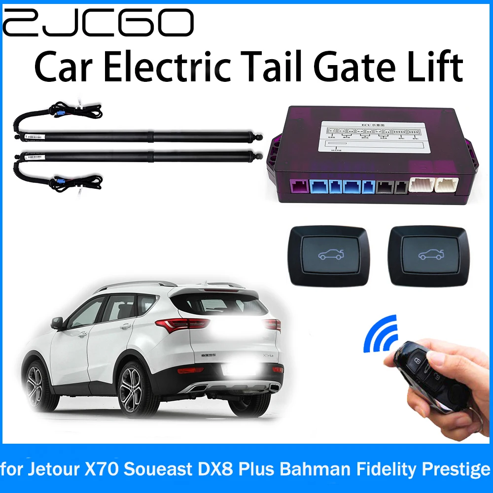 Suporte de elevação da bagageira de sucção elétrica, Tronco, Inteligente, Porta traseira, Compatível com Jetour X70, Soueast DX8 Plus, Bahman Fidelity, Prestígio