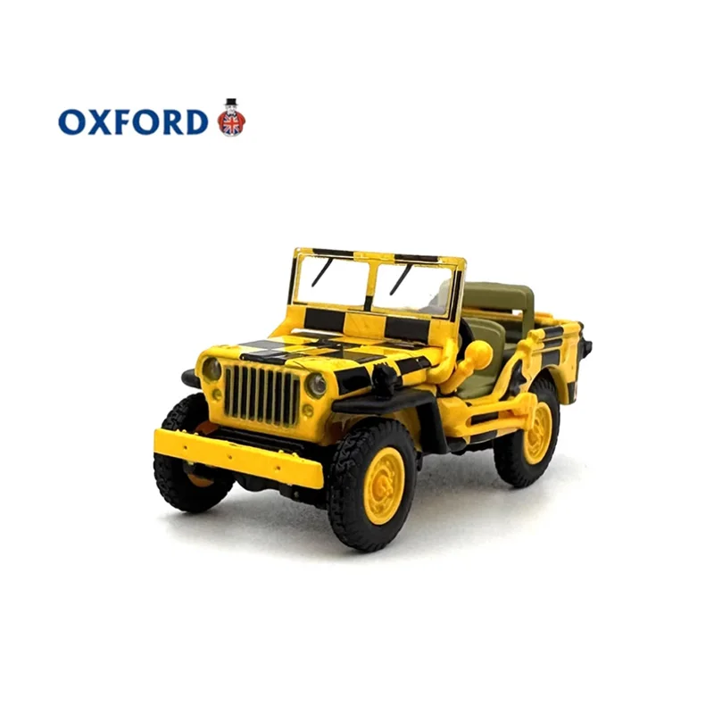

OXFORD Diecast 1:76 Scale Willis MB-RAAF Reconnaissance Vehicle Alloy Car Model Finished Product Simulation Toy Static Model