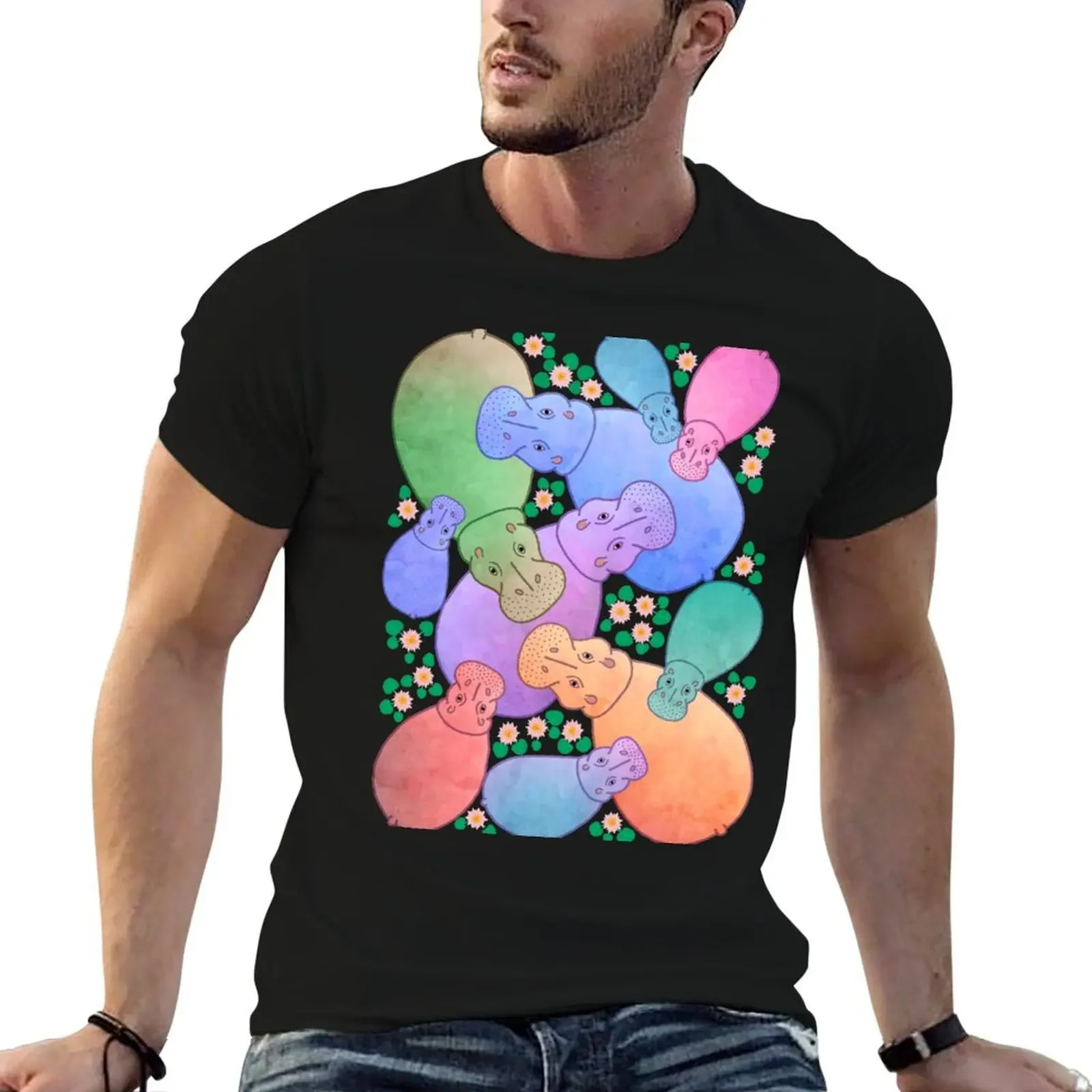 Hippo Pond - Sherbet T-Shirt vintage Aesthetic clothing shirts graphic tees tee shirts for men