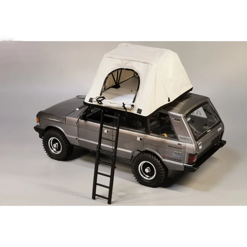 RC Crawler Car Simulation The Roof Folding Tent Decorate for 1/10 1/8 Traxxas TRX4 Defender AXIAL RC4WD YIKONG Tamiya RC Truck