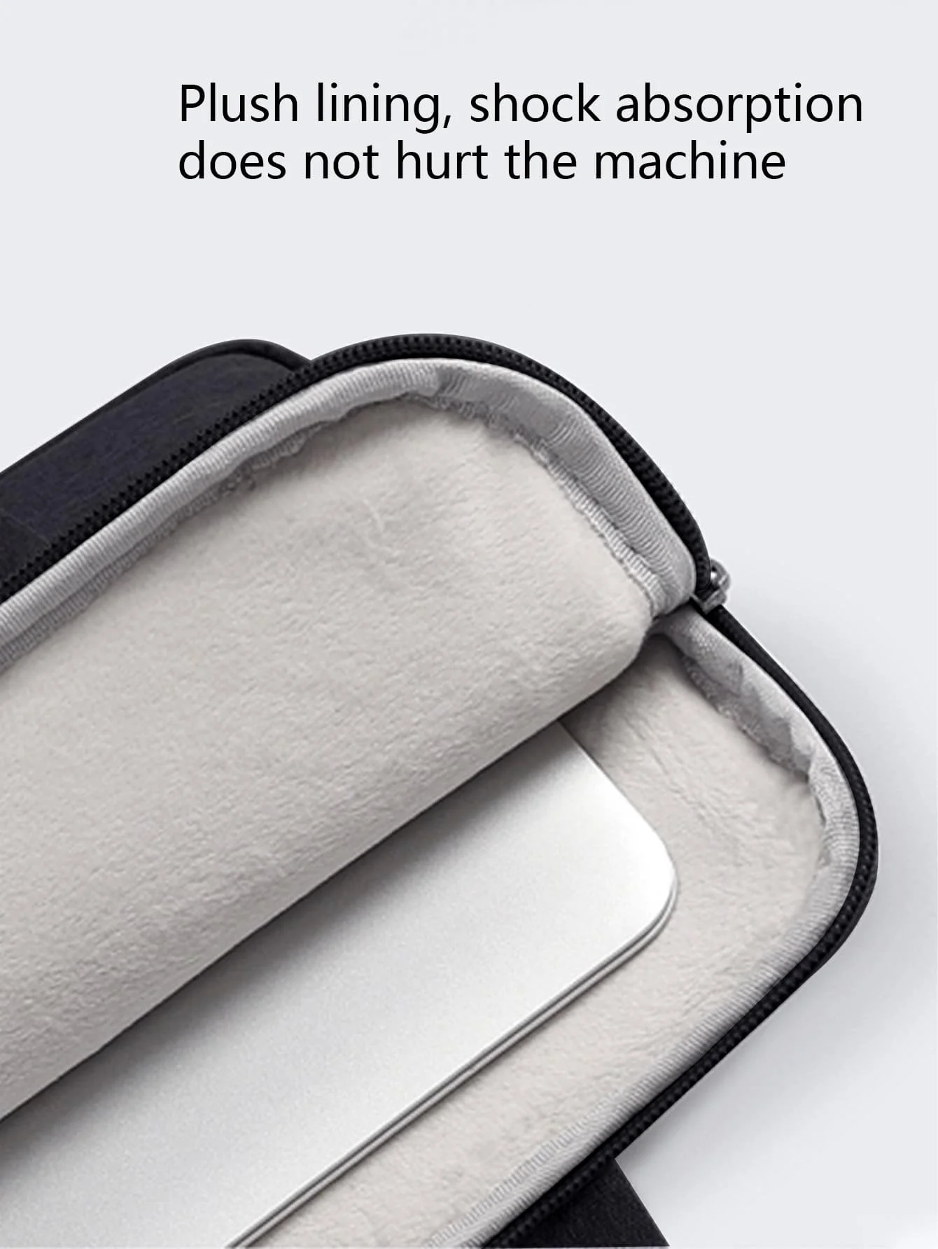 1 Portable Laptop Sleeve Bag, Simple Solid Color Computer Case, Lightweight Protective Laptop Cover Suitable for 13/ 15inch Inch Laptops, Office Desk Accessories and Travel Storage