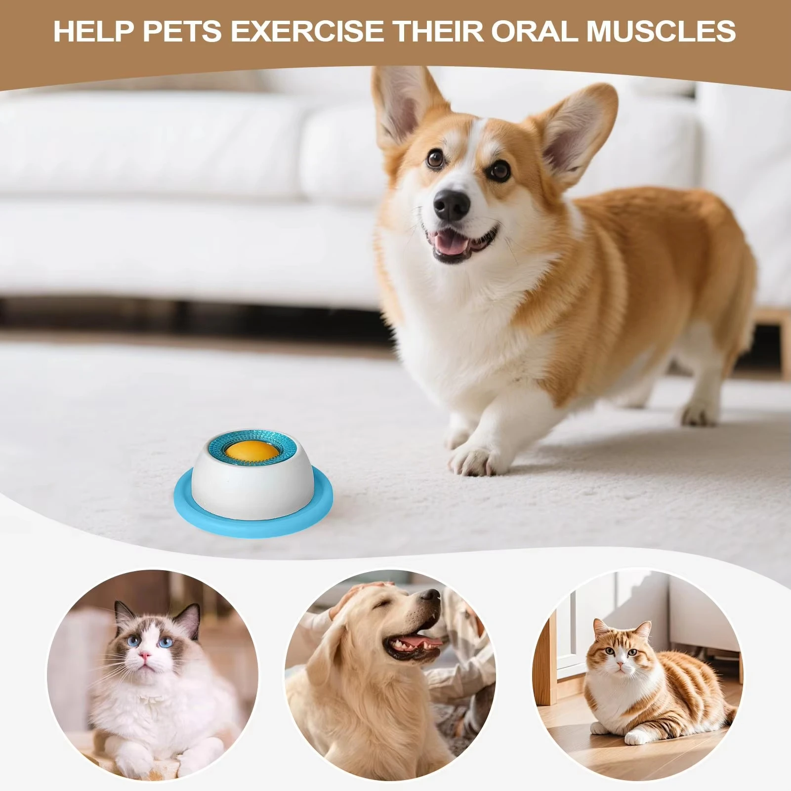 Pet Feeding Accessories Dog Tr - Dog Treat Puzzle Toy recension och pris