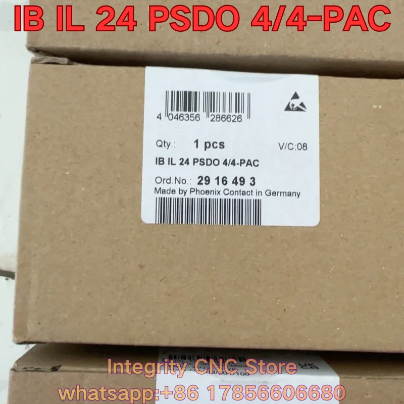 

New IB IL 24 PSDO 4/4-PAC PLC module 2916493