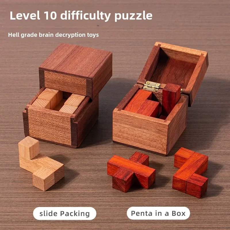 slidePacking Level 10 High-difficulty Puzzle Brain-burning decompression Decryption Hell-level toy