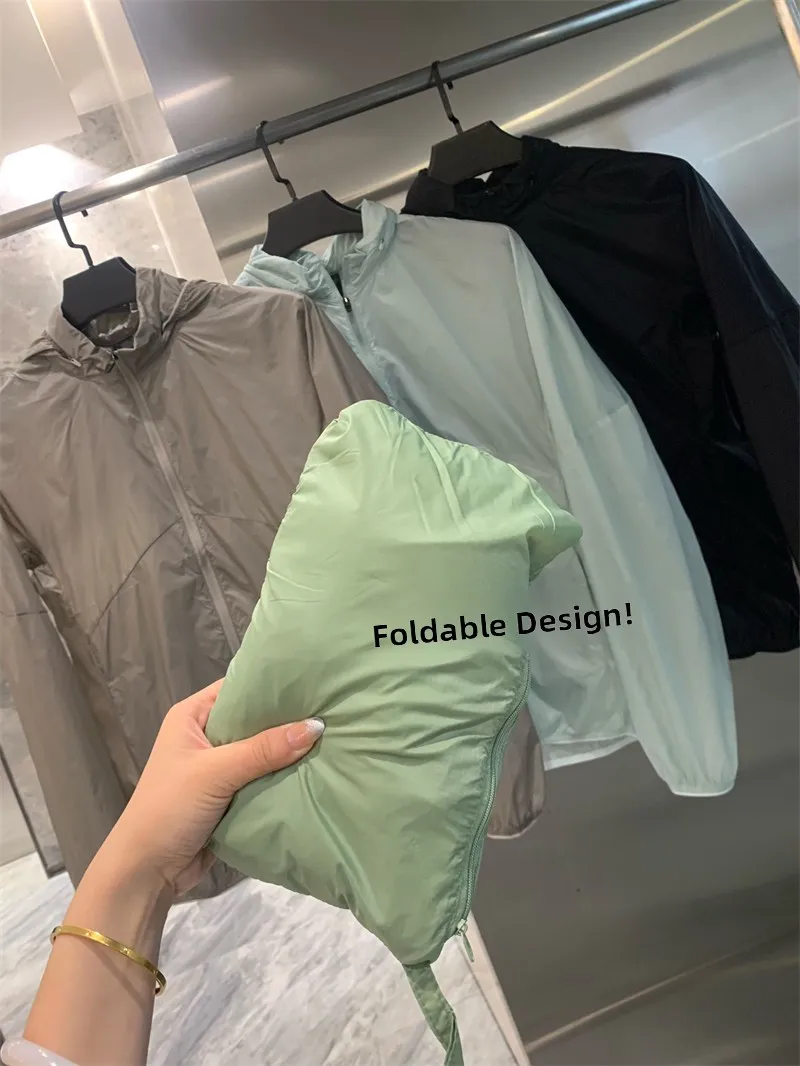 

Ultra-Lightweight Breathable Outdoor Jaet UV Protection Simulated Bionic Design Ba Ventilation Heat Dissipation UPF50