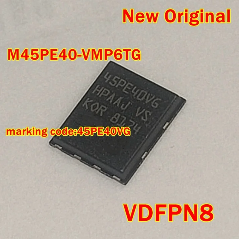 

1Pcs to 100Pcs M45Pe40-Vmp6Tg Vdfpn8 New Original Marking Code:45Pe40Vg Erasable Serial Flash Memory Ic Chip