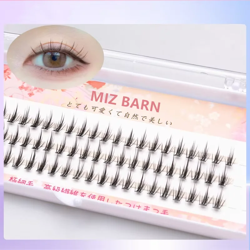 XMX Wimpernverlängerung, Professionelle Künstliche Wimpern, Individuelle Cluster-Wimpern für Make-up, Falsche Wimpern zum Aufkleben