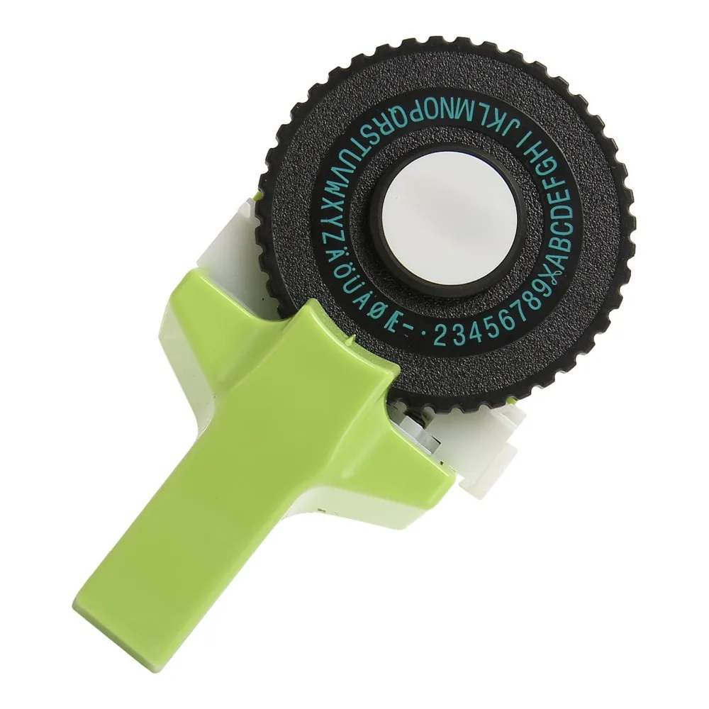 

Manual Embossing Label Maker with 2 Rolls Tapes 3D Manual Label Printer 9mm Portable Size Embossing Label Printer Home