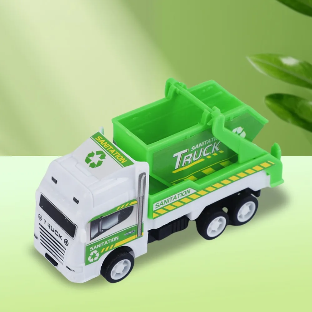 

New Plastic Pull Back Car Pull Back Mechanism Friction Powered Friction Powered Toy Toy Vehicle Crane Truck Boys Gift