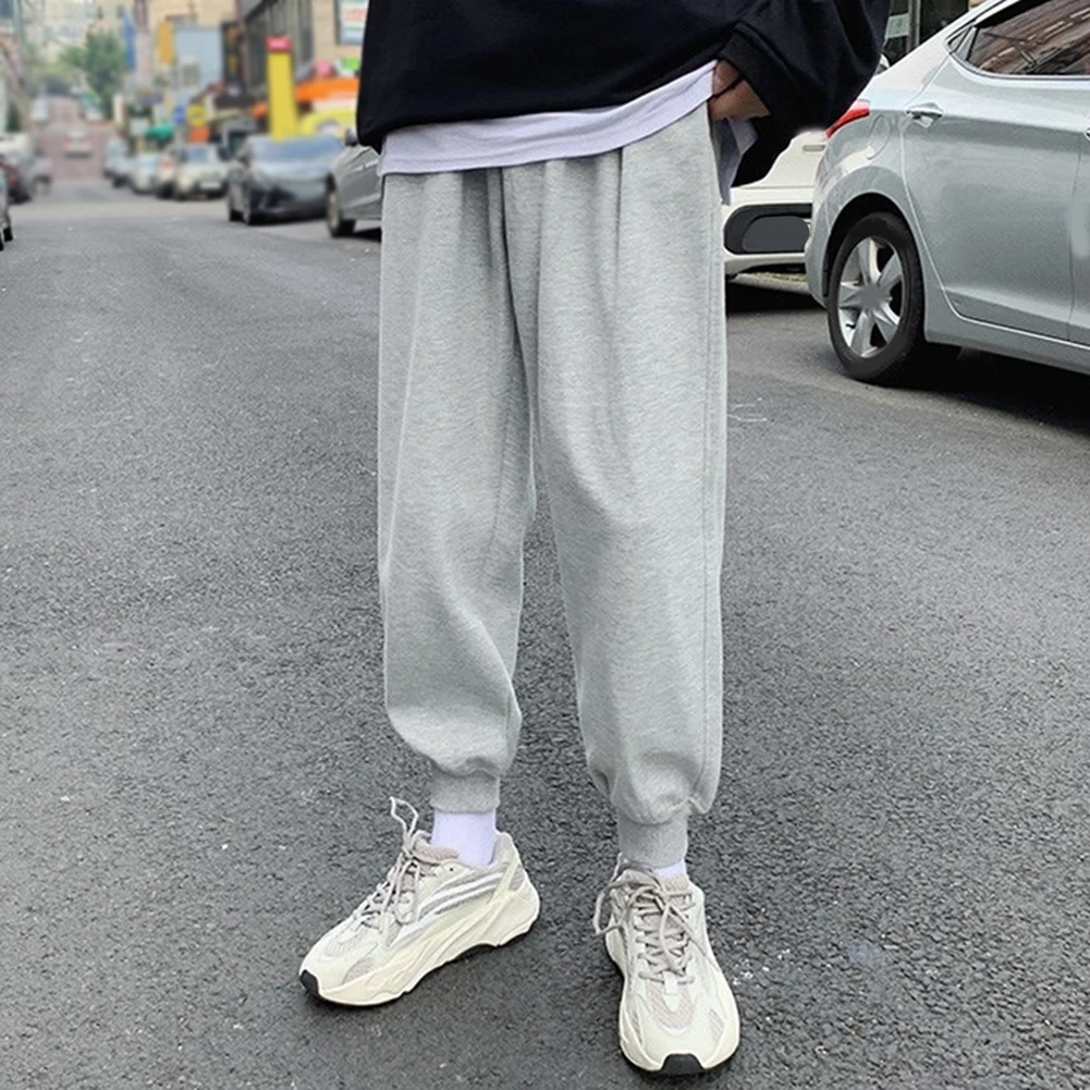 

Men Draped Pleated Suit Pants Autumn Fashion Casual Trousers Loose Straight Men's Pants Comfortable Solid Color