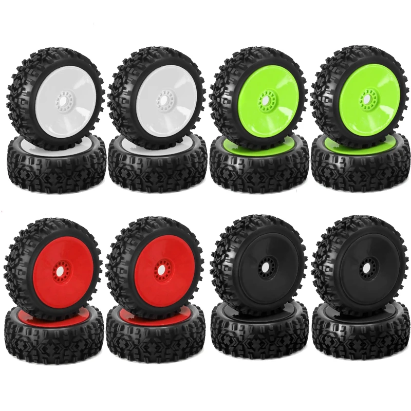 1/8 Off Road Buggy Wheel Tires 17mm Hex for RC Car ARRMA Typhon Traxxas Talion Team Trxs Redcat Losi Kyosho HPI WR8 HSP