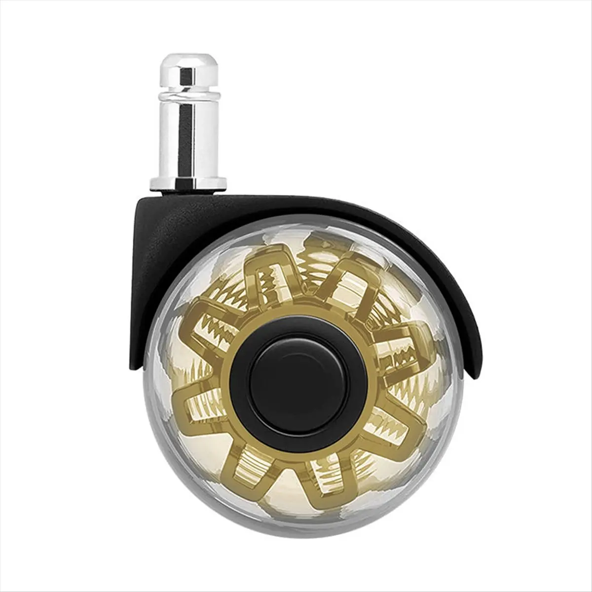 5 Packs Office Chair Wheels Replacement 2 Inch Pole M10 Caster Wheels Y80A
