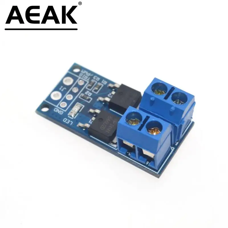 1PCS 15A 400W MOS FET Trigger Schalter Antriebsmodul PWM Regler Bedienfeld