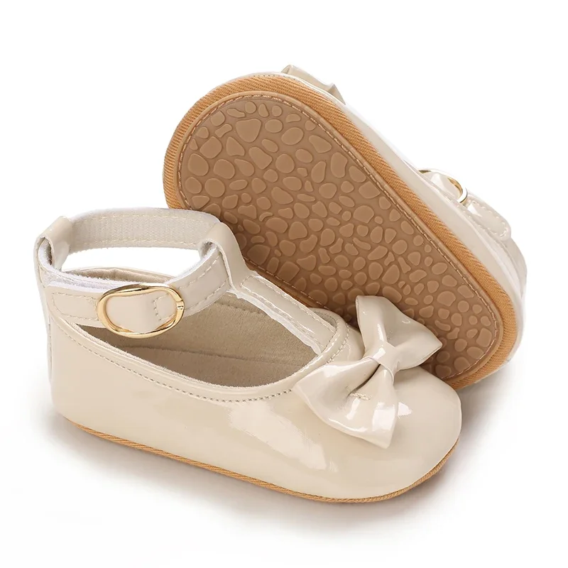 Süße weiße Spitze Baby Mädchen Prinzessin Schuhe Baby Mokassins Moccs Schuhe Schleife Fransen Gummisohlen rutschfeste Schuhe Krippenschuhe
