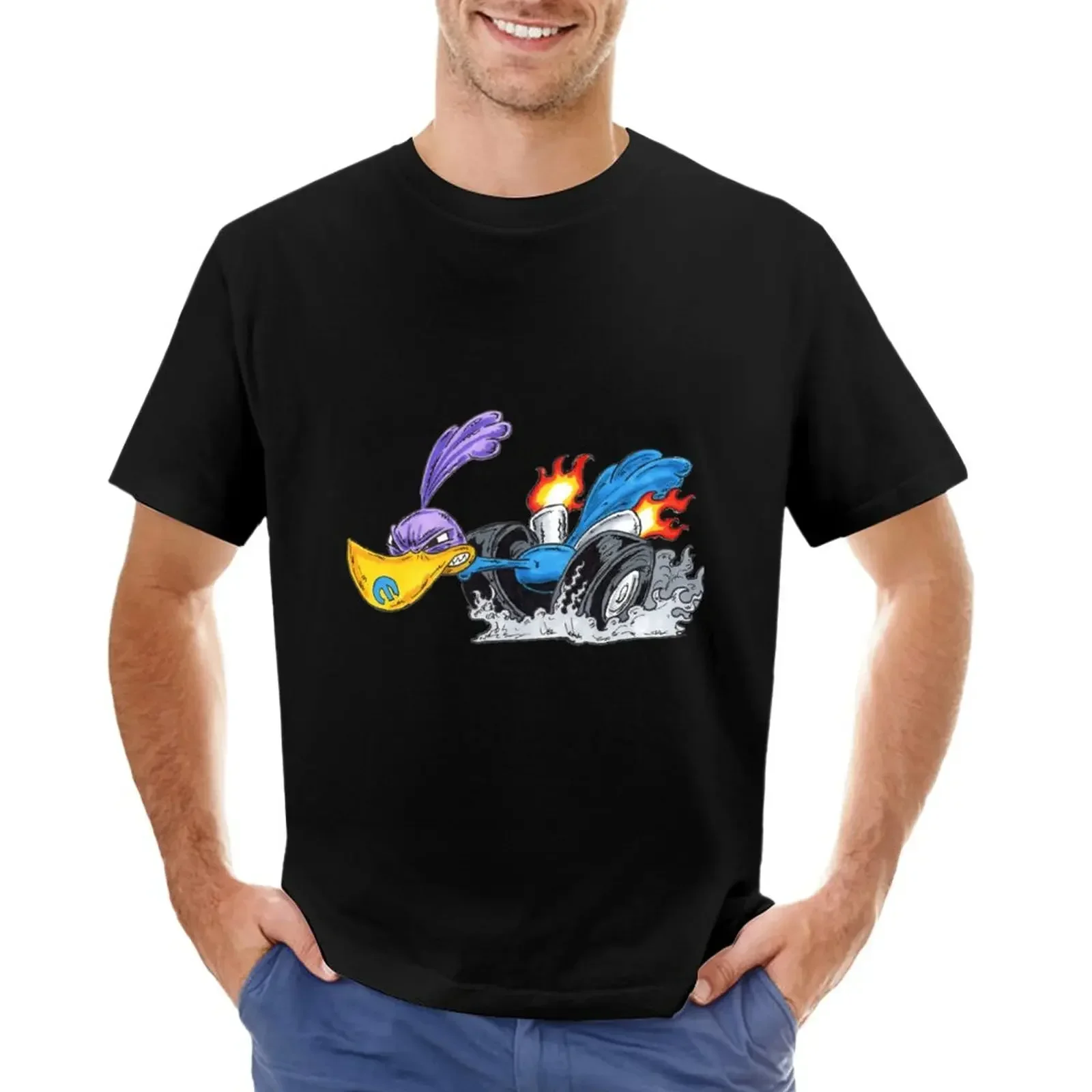 Hot Roddin' Roadrunner T-Shirt cute clothes shirts graphic tees mens t shirts