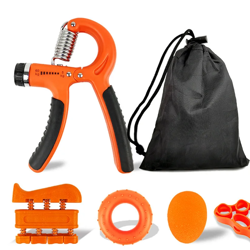 القابض قابل للتعديل R-نوع قبضة اليد ممارسة قابلة للعد قوة ممارسة تعزيز كماشة الربيع إصبع قرصة المعصم المتوسع