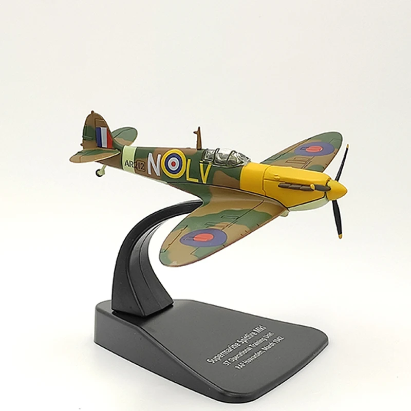 

1:72 Scale Supermarine Spitfire MKI RAF Hawardon March 1942 Fighter Aircraft Model Diecast Alloy Classics Toys Gifts Souvenir