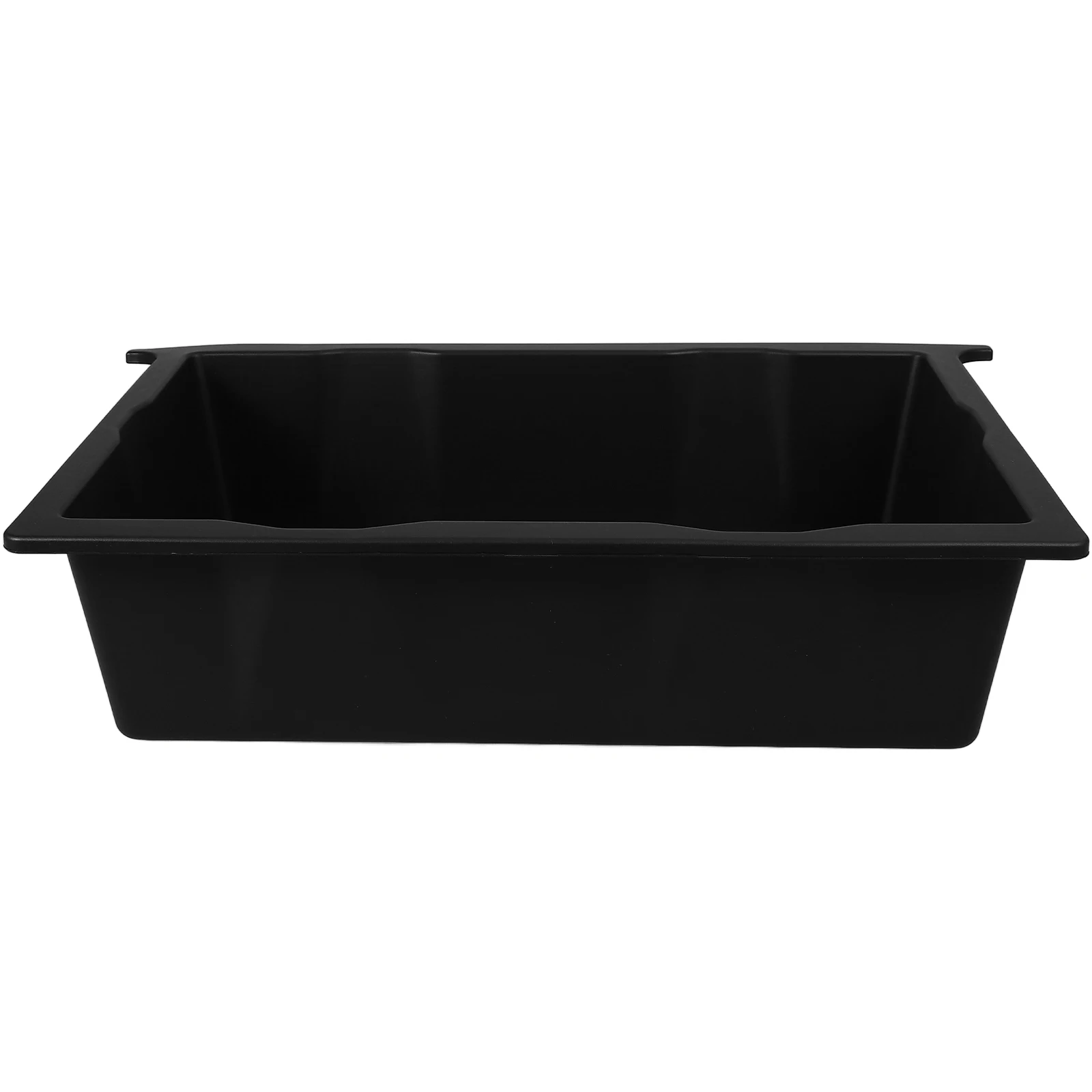 

Car Under Seat Storage Box Heavy Duty Sturdy Organizer Black Large Capacity Drink Tool Umbrella Holder Car Seat Accessory Auto