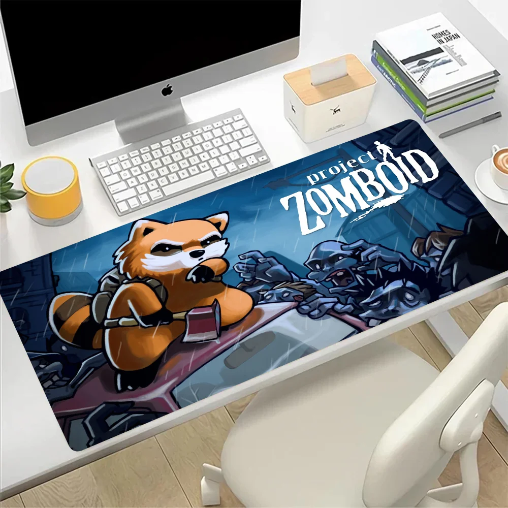 Project Zomboid Large Mouse Pad Gaming Mousepad PC Gamer Computer Office Mouse Mat XXL Keyboard Mat Desk Pad Laptop Mausepad