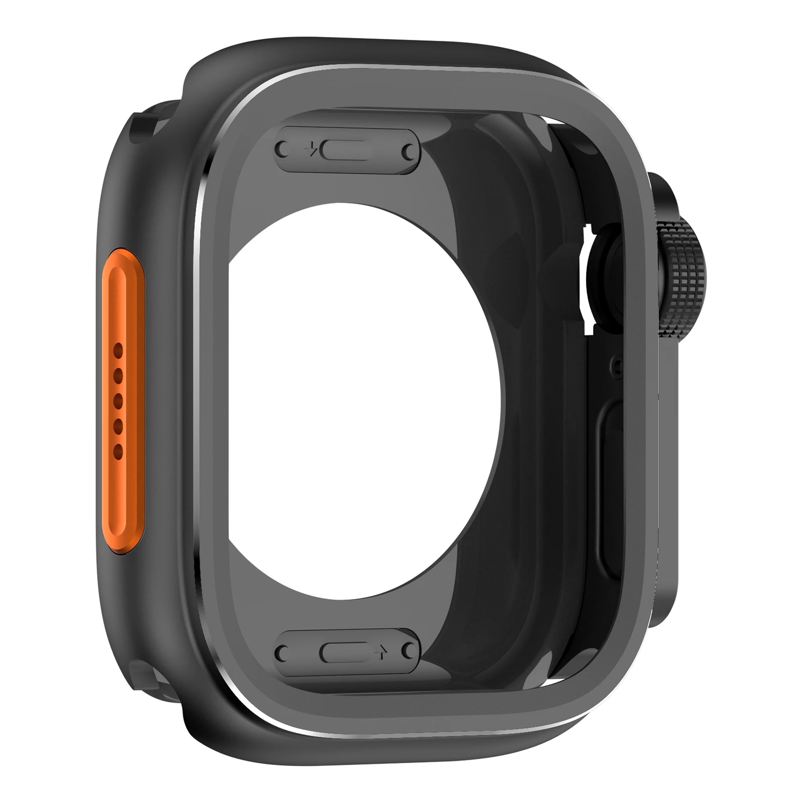 Metal bumper case voor Apple Watch Series 11 10 46mm 9 8 7 6 SE3 45mm 44mm Titanium Kleur Beschermframe voor IWatch Ultra 3 49mm