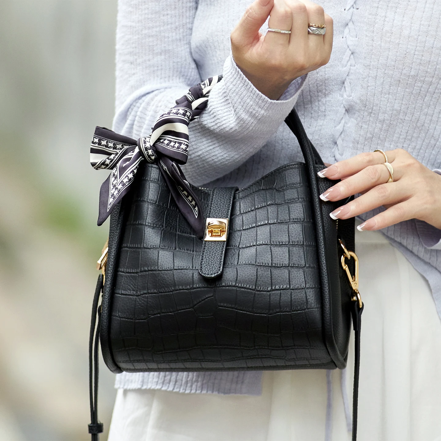 2015 nuevos bolsos de cuero de lujo para mujer ZOOLER primera bandolera de cuero de vaca hecho a mano Oficina chica bolso de cuero niñas # ML658