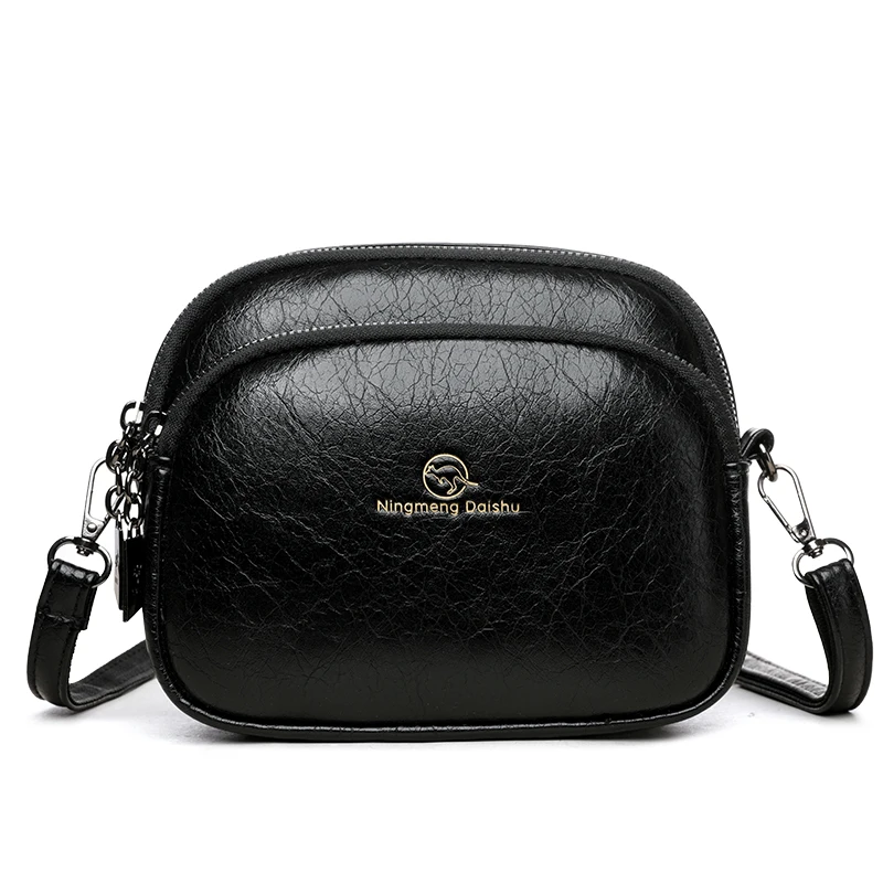 

Luxury Women Leather Shoulder Messenger Bags Designer Purses and Handbags Female Casual Crossbody Bags for Women Tote Sac A Main