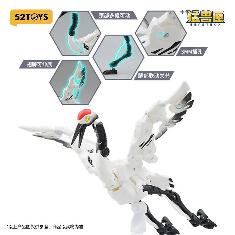 52TOYS Beastbox BB-58 MORTALCOIL ของเล่นแปลงร่างน่ารัก ฟิกเกอร์ขยับได้ ของตกแต่งโต๊ะทำงาน ของสะสม ของเล่นแปลงร่าง