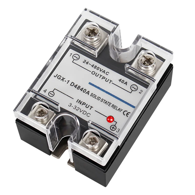 Single Phase Solid State Relay Single Phase SSR DC Control AC Solid State Relay