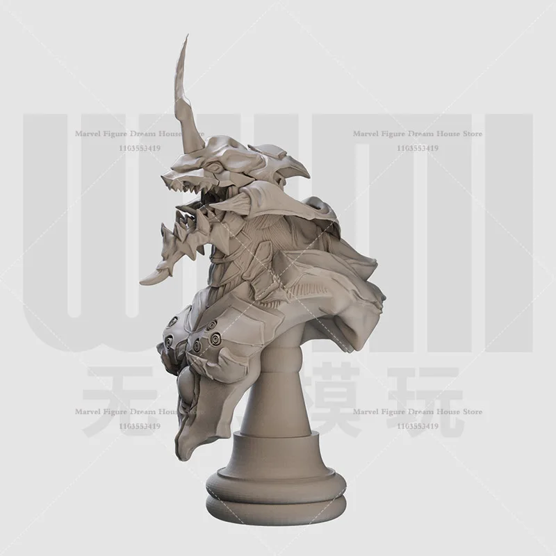 55MM 110MM Scale Combative First Machine Second Machine Rampage Form Chest Image Adventure Comic 3D GK Un-panited Resin Model