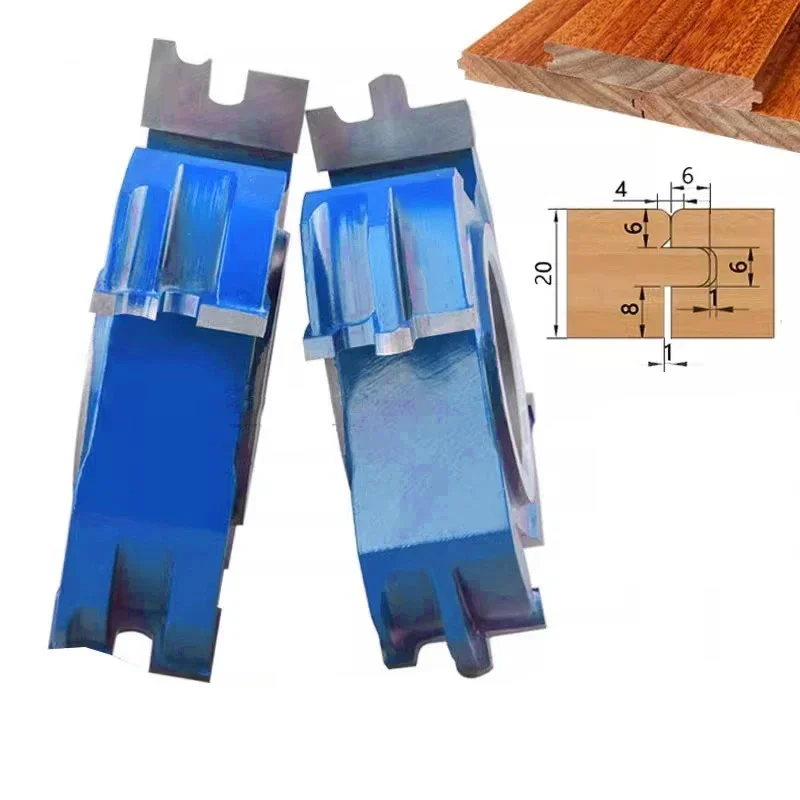 Carbide Tipped Tongue & Groove Flooring Shaper Cutter