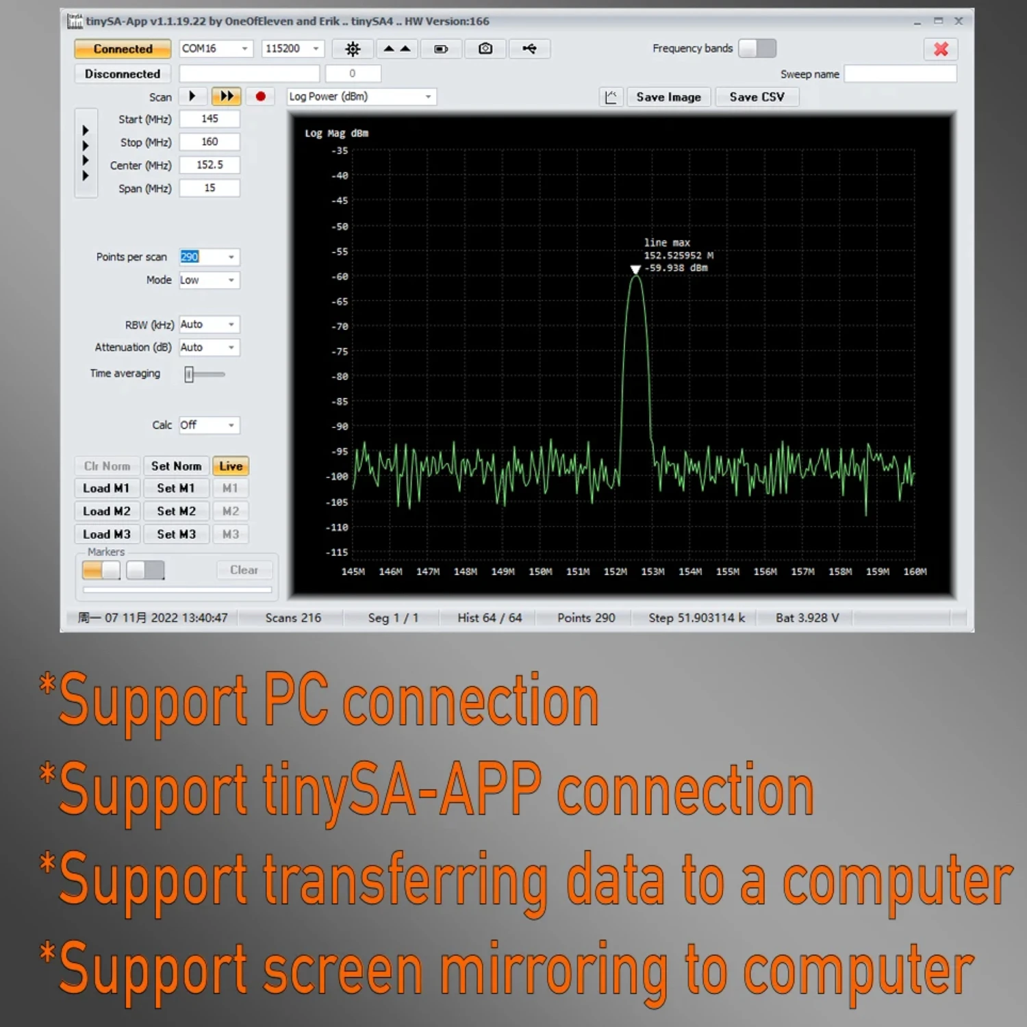 Nieuwste Originele Zeenko TinySA ULTRA Plus ZS406 900Mhz-5.4GHz Handheld Tiny Spectrum Analyzer 20dB LNA Module