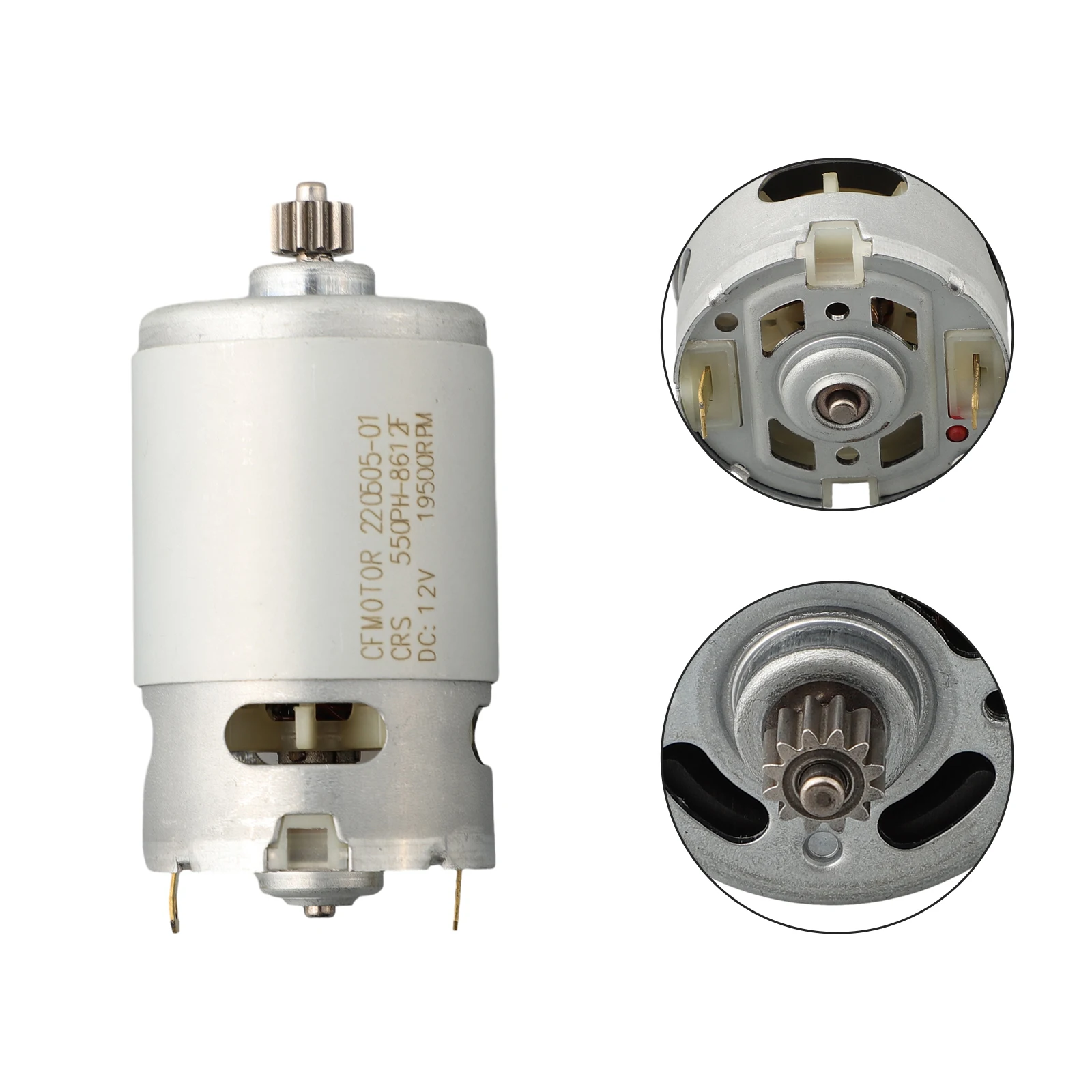 

Запчасти для двигателя, запасные аксессуары для исследования, простая установка, изысканный легкий ремонт для аккумуляторной дрели, отвертки