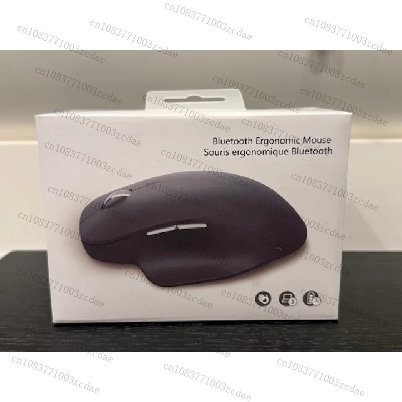 

FOR Microsoft BLACK Bluetooth Ergonomic Mouse w/Thumb Rest & Precise Tracking