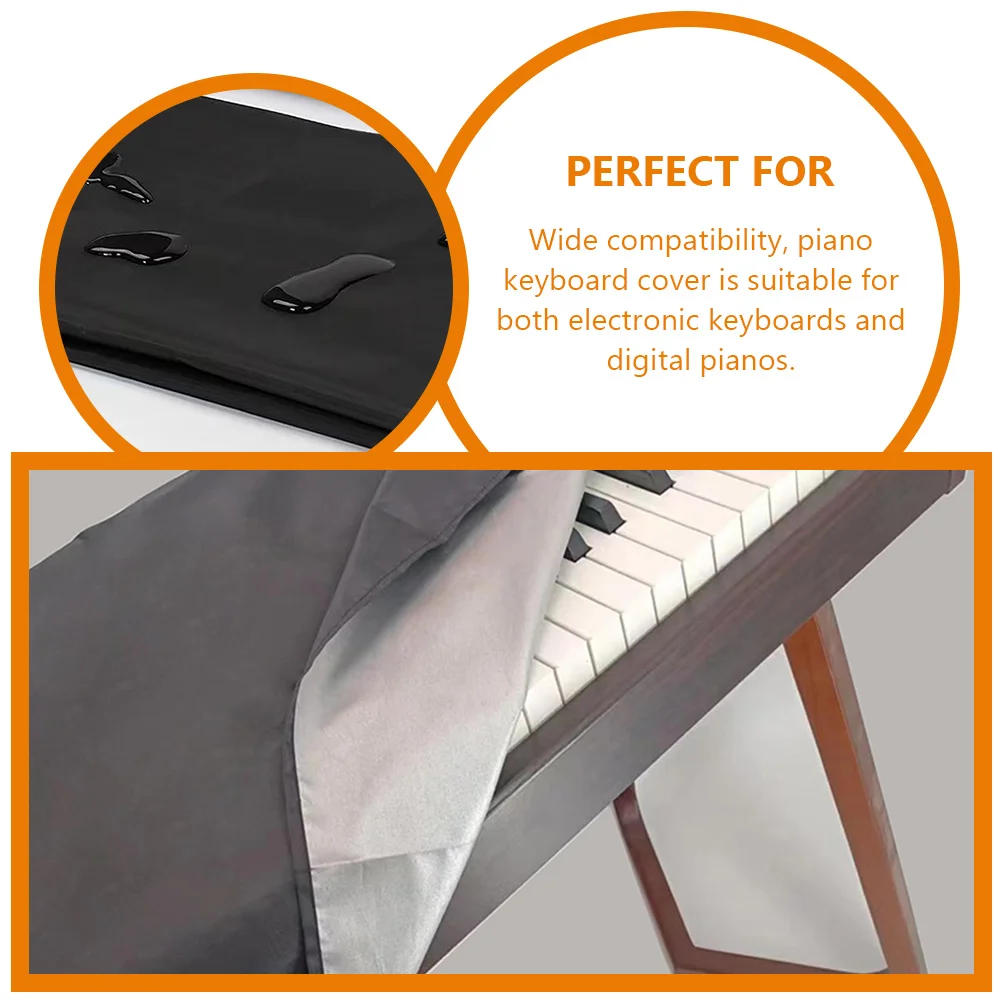 

Piano Dust Cover Keyboard Protective Universal Keyboards Electronic Tarpaulin Miss