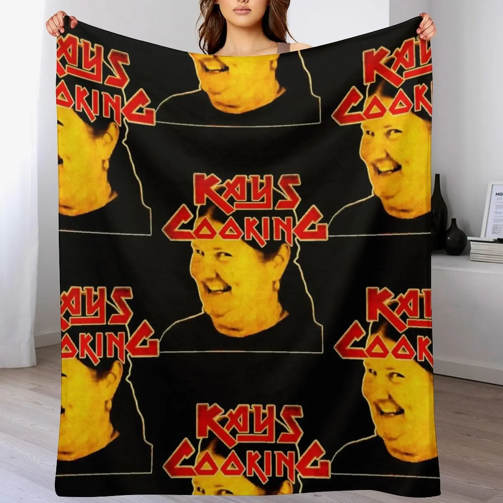 

KAYS COOKING Throw Blanket for babies Sofas Cute Plaid Decorative Beds Blankets