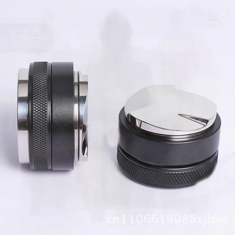 

Пресс для кофейного порошка из нержавеющей стали, трехстворчатый распределитель целлюлозы, двуглавый противоскользящий офисный домашний аксессуар для бариста