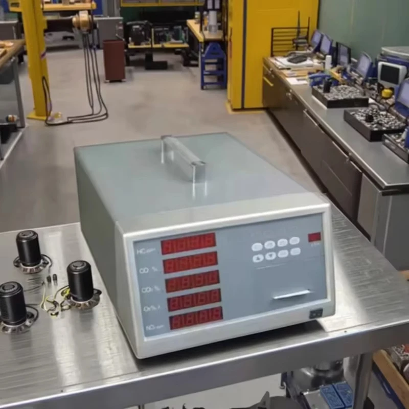 LS-Z384 High Quality Automotive Vehicle Exhaust Gas Analyzer Vehicle Emission Gas Testing Machine Emission Content Tester