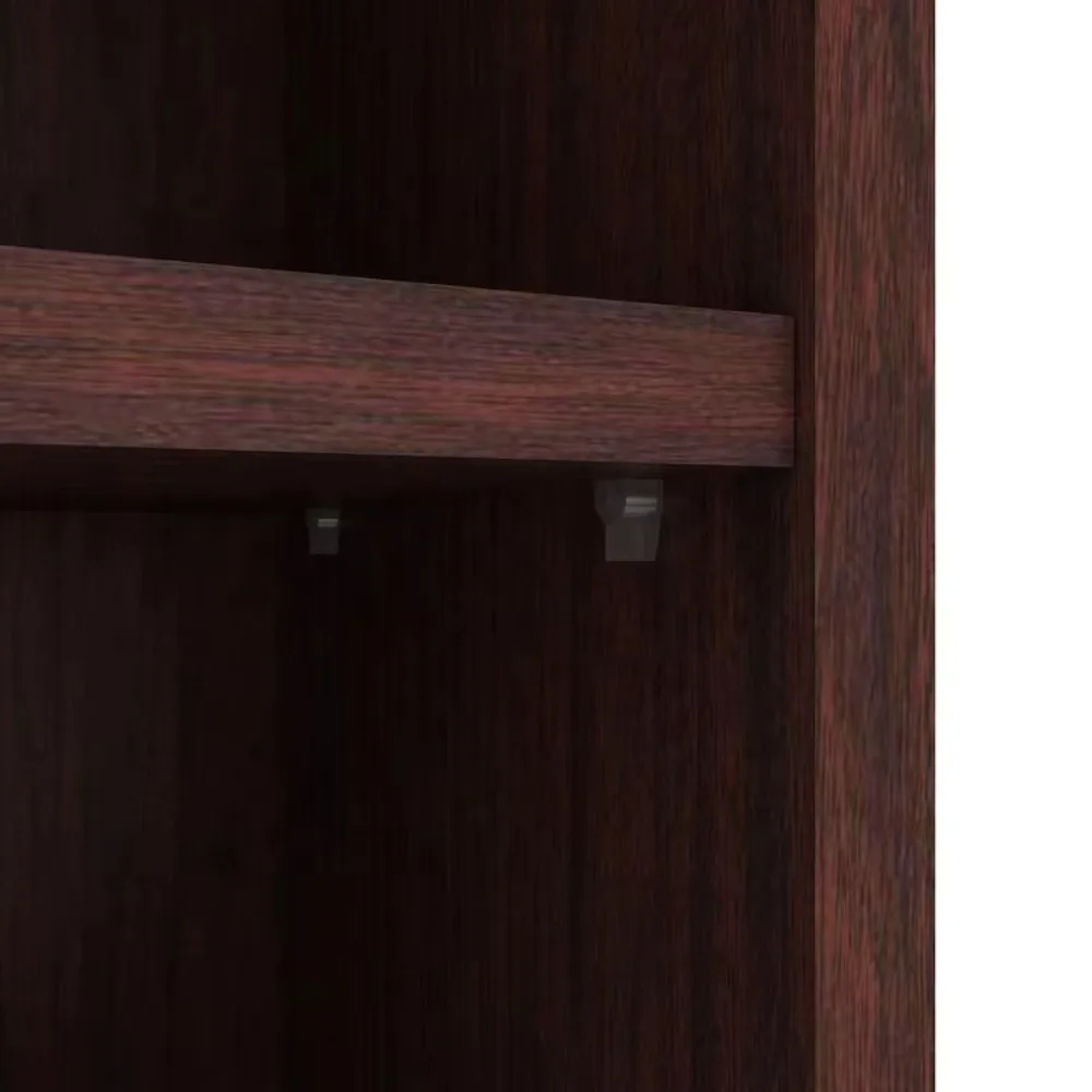 Adjustable Multi-functional Wooden MFC Open Storage Cabinet Bookshelf for Kitchen Gym School-Space Saving Modular Eco-Friendly