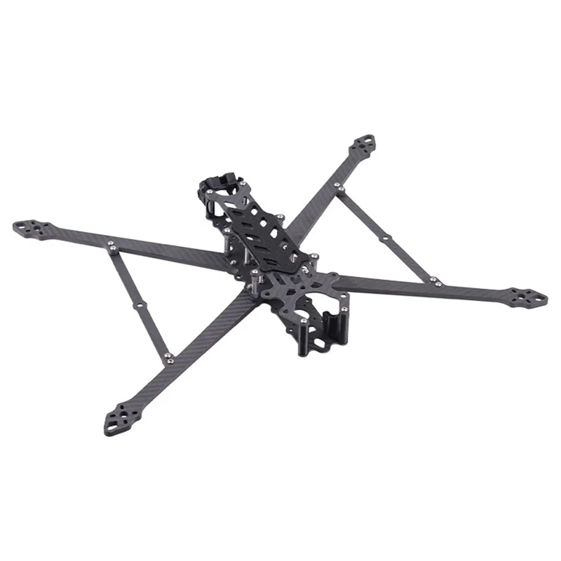 【スーパーディール】ヘビーデューティーフレームキット 10インチカーボンファイバーFPVドローンフレーム 450MMホイールベース 超長距離レーシングクロッシング