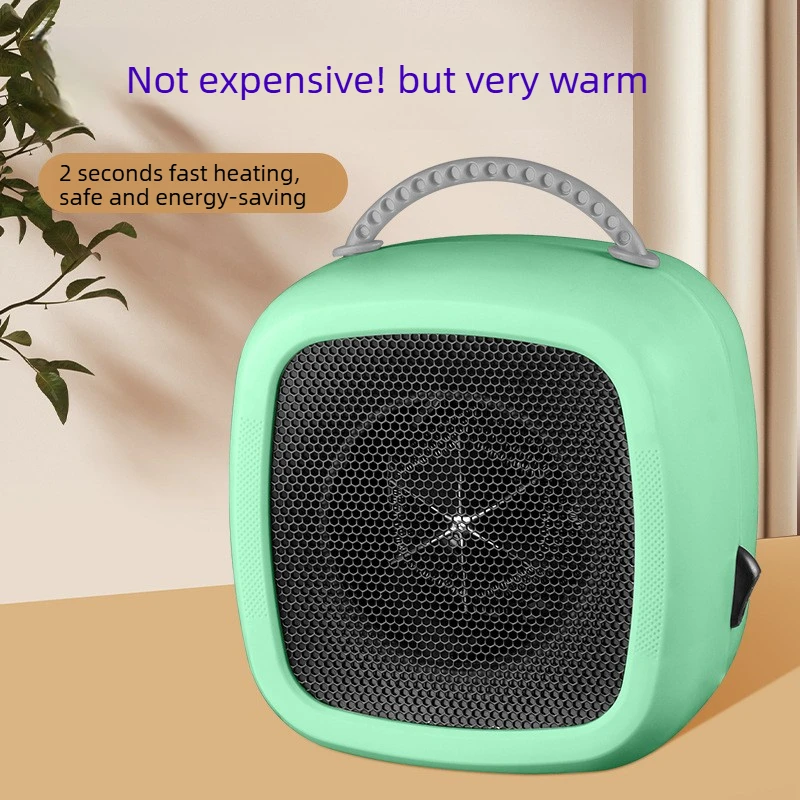 Portable Space Heater Quiet Brushless Moter Desktop Warm Heater Fan Small Electric Heater Heat Up 25 m² for Indoor Use Bedroom