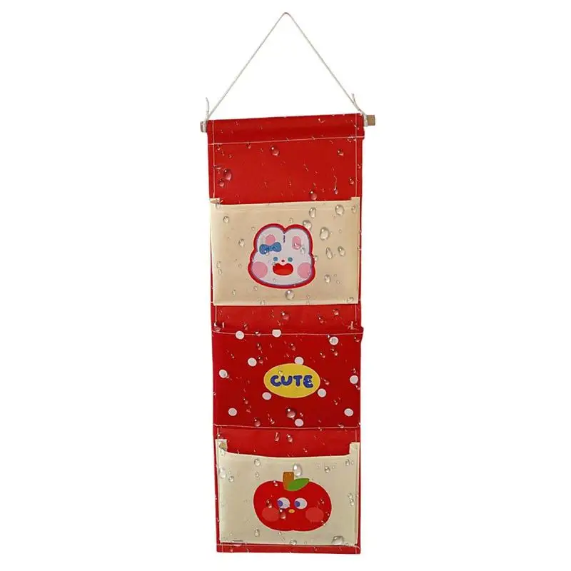 Wall Mounted Pocket Organizer Wall Hang Storage Bag Closet Container With Pockets Over Door Hang Organizer Holder Space Saver