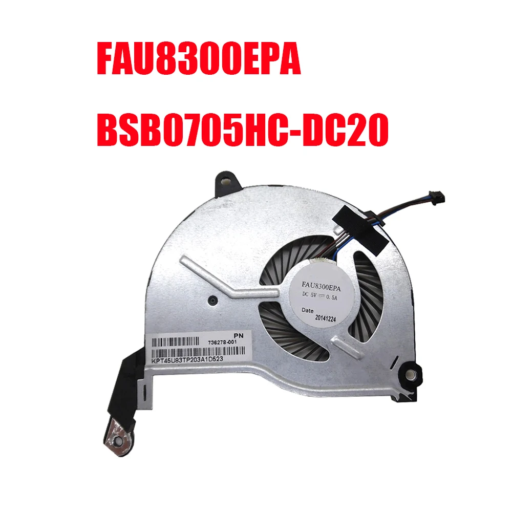 Laptop CPU Fan For Quanta TWB FAU8300EPA BSB0705HC-DC20 Compatible DFS200405010T FFBB DFS531105MC0T FFQ9 DC5V 0.5A New