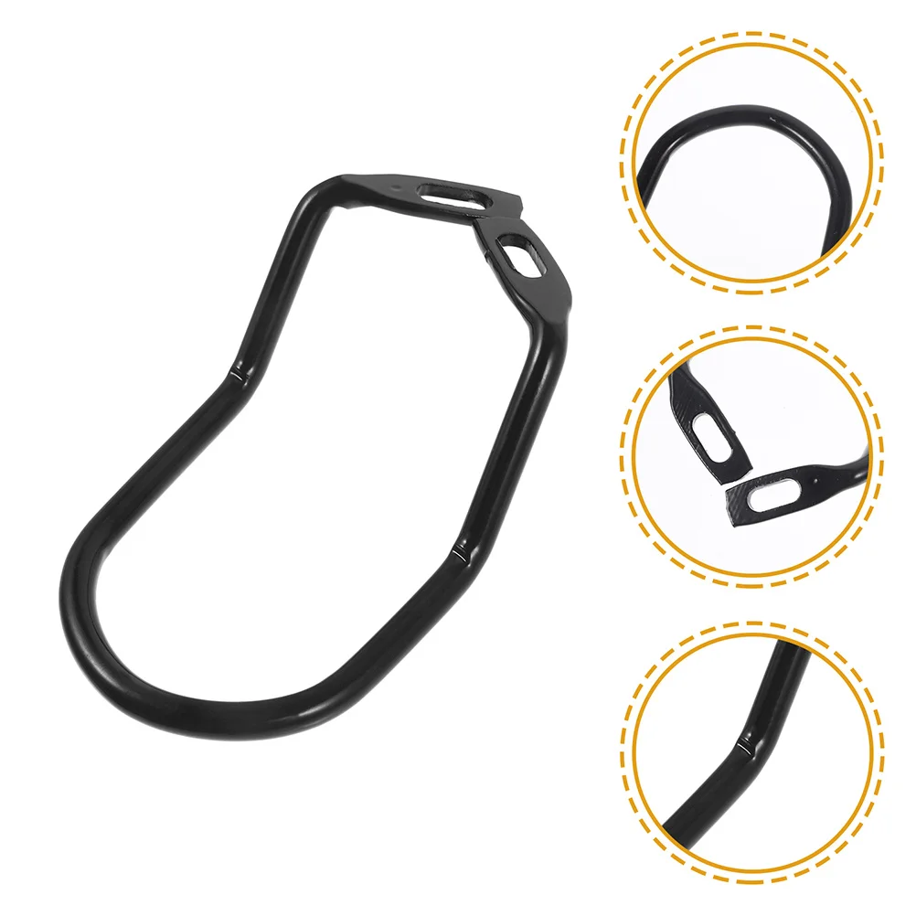 2Pcs Rear Derailleur Guard Steel Protector Universal Bicycle Shifter Chain Guard Easy Installation Mountain Folding Bikes