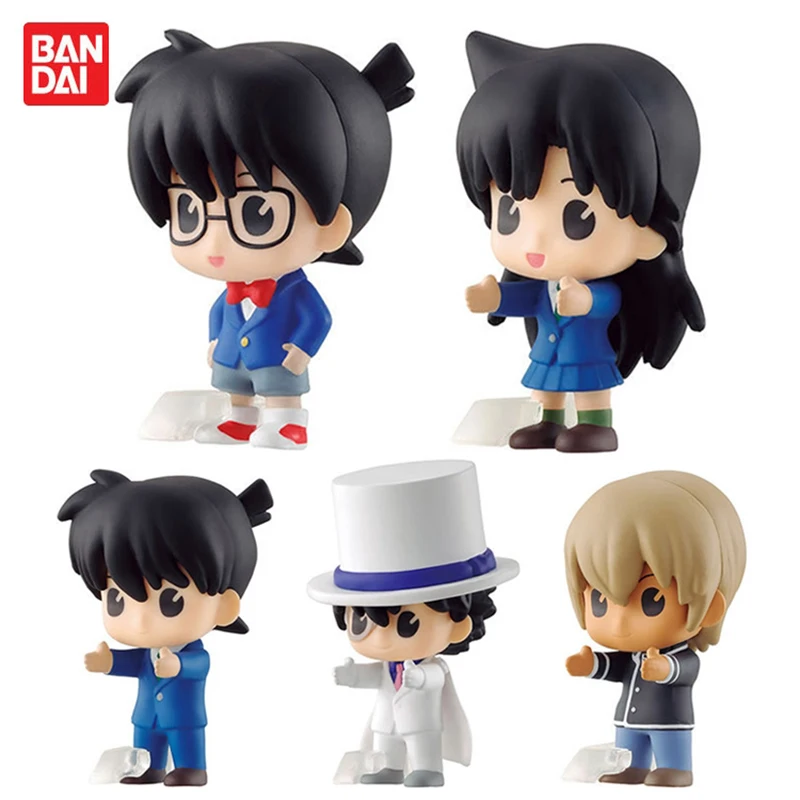 

Original Bandai Shf Detective Conan Maori Lan Maori Kogoro Shuichi Akai Action Figure Collectible Model Toy Birthday Gift