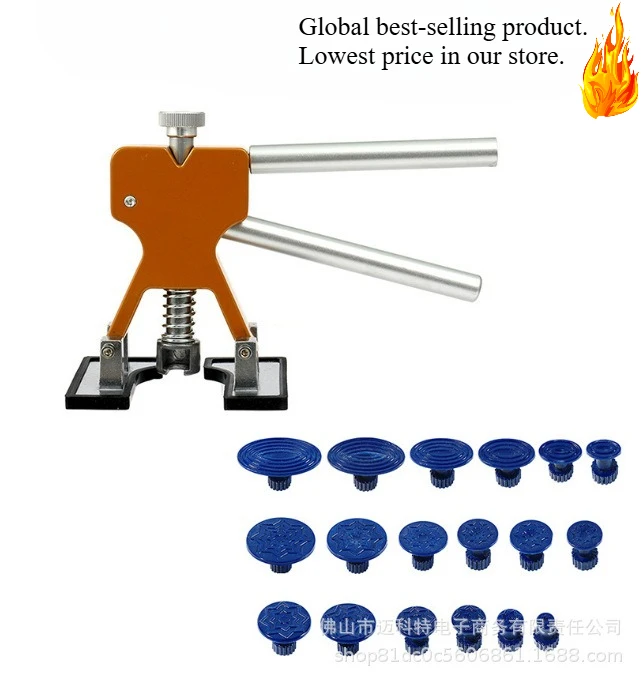 

Набор для удаления вмятин на автомобиле, инструмент для ремонта вмятин на кузове с клеевыми палочками и мостом, инструменты для ремонта вмятин без покраски PDR для дверей автомобиля