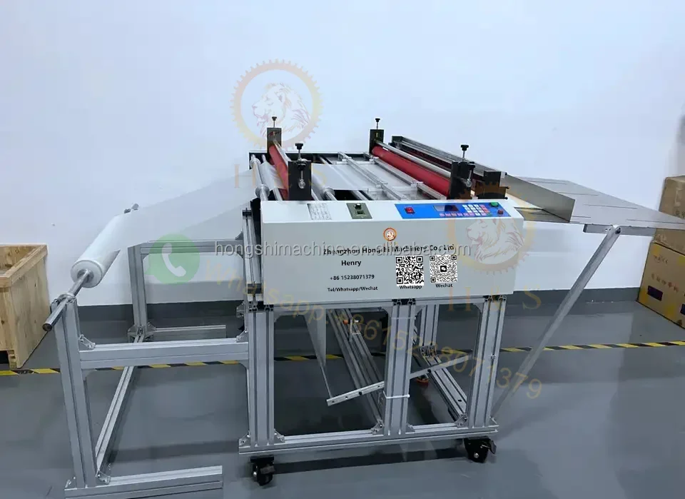 أفضل سعر لفة عالية السرعة إلى آلة قطع الورق غير المنسوجة لفة القماش إلى آلة قطع الورق #2