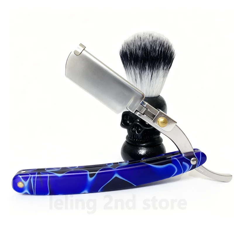 Men Foldable Stainless Steel Blades Razor Manual Shaving Face Scraper Barber Razor Body Face Hair Removal Knife  Gift For Men