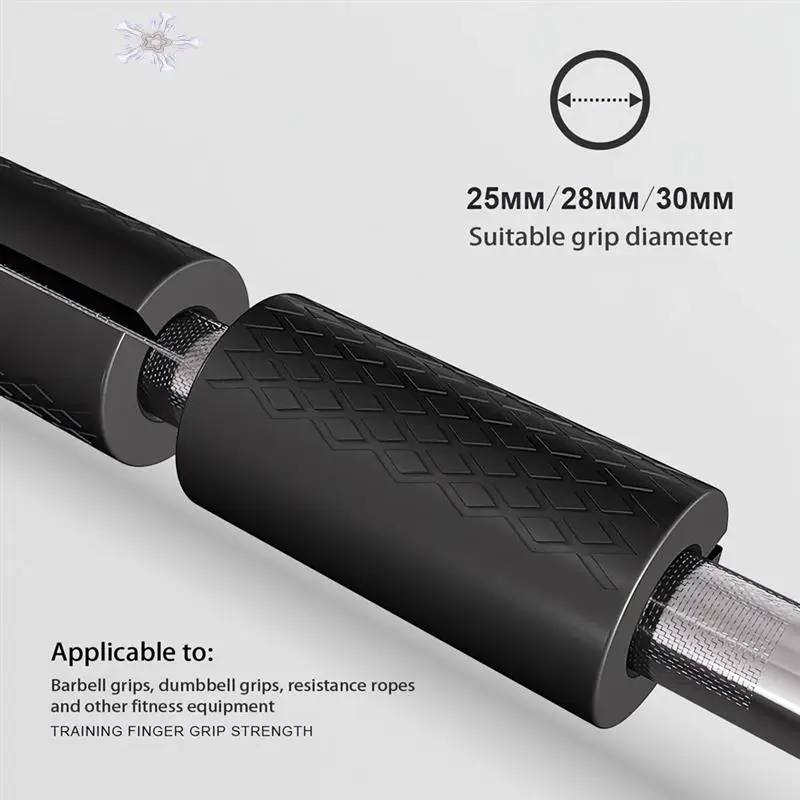 

TPE Dumbbell Grips Silicone Barbell Grips Motorcycle Decoration Gym Home Use Dumbbell Grips